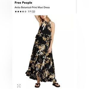 Free people, Anita botanical -print maxi dress